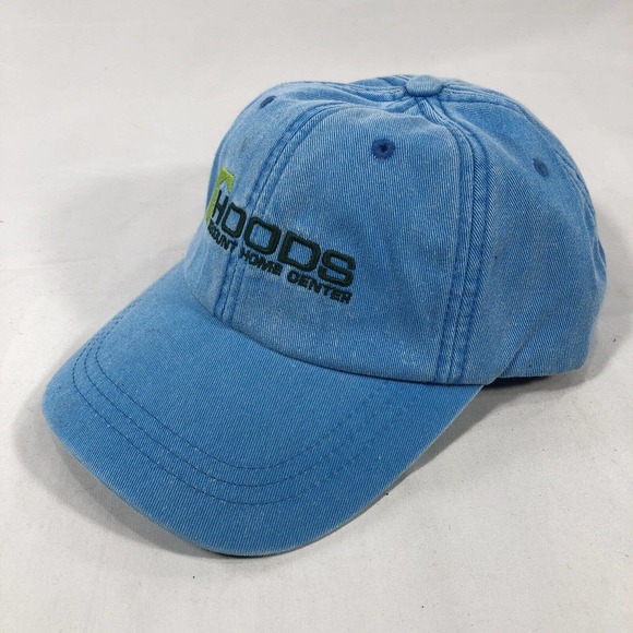 Hoods Discount Home Center Hat Cap Adjustable Blue One Size Fits Most OSFM - Picture 5 of 16